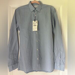 Men's sky blue texture Shirt